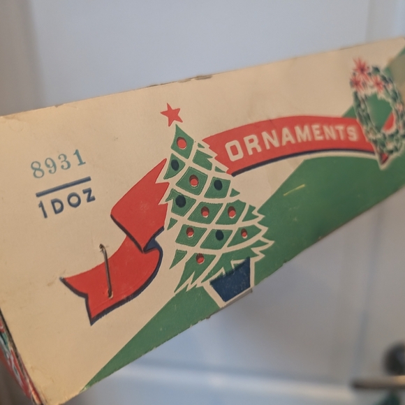 Vintage Christmas Tree Ornaments Set - Picture 7 of 11